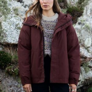 FINISTERRE IGNIS JACKET BLACK CHERRY RED - XL